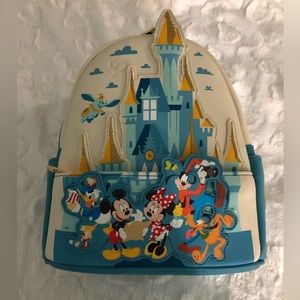 Loungefly Disney 50th Castle Mini Backpack